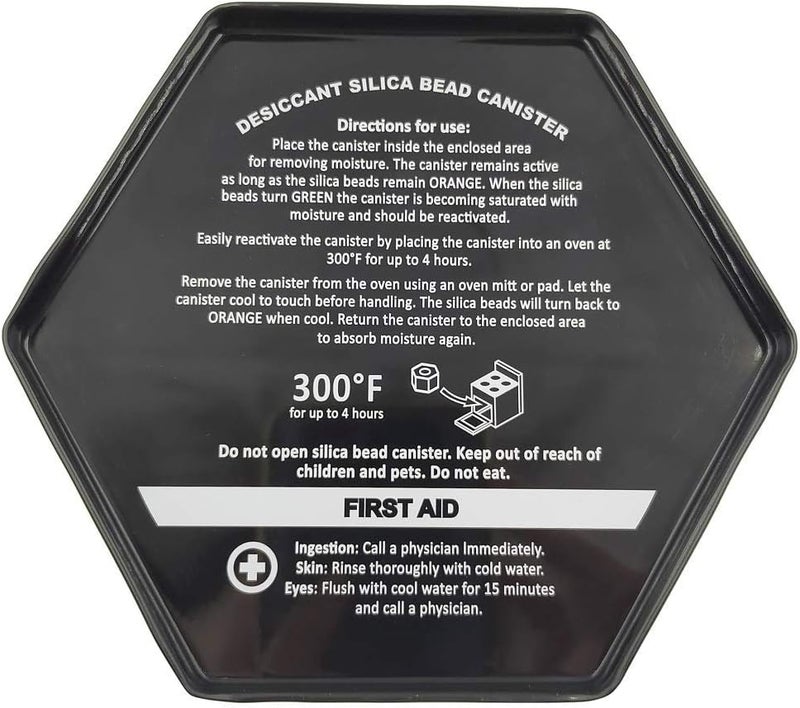 FULLBOW Gun Safe Dehumidifier, Moisture Absorbers for Safe, Storage, Closets & Cabinets, 750G Silica Gel Desiccant Dehumidifier (1 Unit) - Image 4